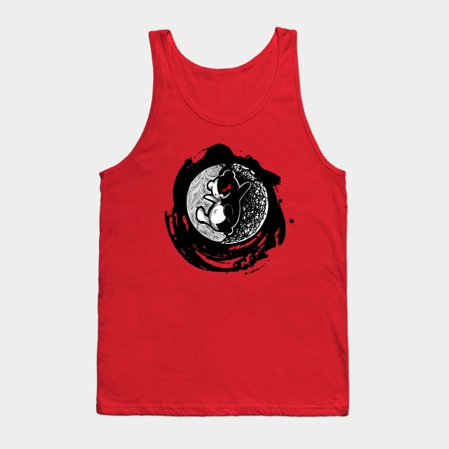 Monokuma Circle of Despair Tank Top by Nihila